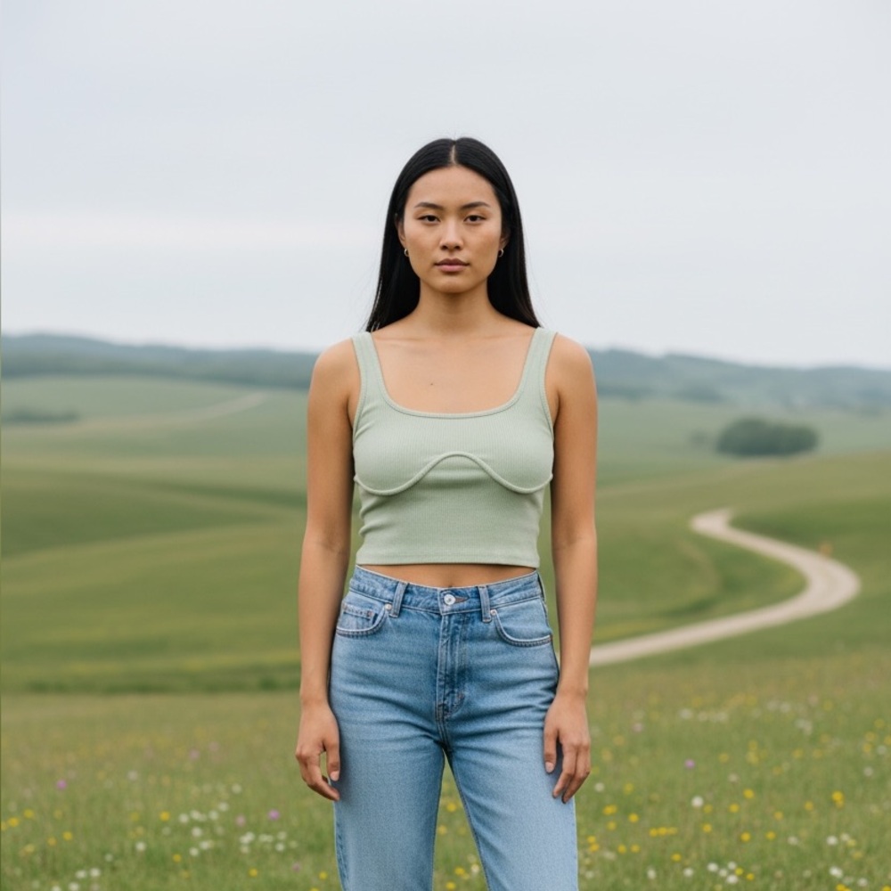 Green Tank Top- M